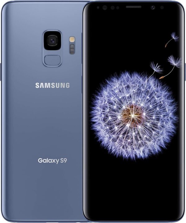 SAMSUNG Galaxy S9 Factory Unlocked Smartphone 64GB - Coral Blue - US Version [SM-G960UZBAXAA]