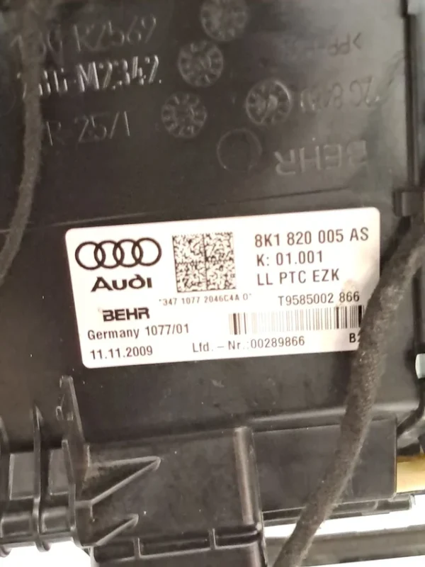 AUDI A4 AVANT (8K5) (2008) HEATING CABINET
